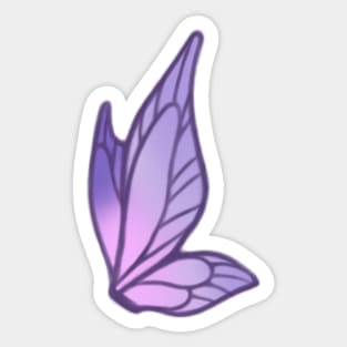 Purple Butterfly Sticker